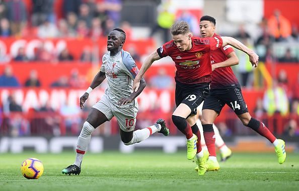 Sadio Mane (l)